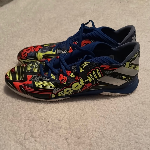 Adidas Nemeziz Messi 19.3 Turf J Multi Colored Shoes Size 11 - Picture 6 of 9